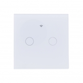 Беспроводной сенсорный выключатель с Wi-fi Smart Touch Switch, 2 клавиши 1 модуль-1